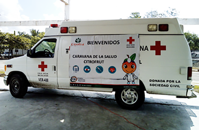 La ambulancia de Citrofrut